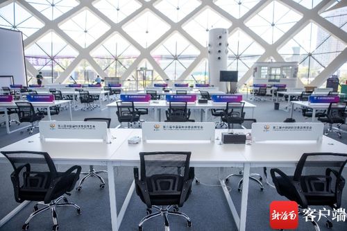 原創(chuàng)組圖 第二屆消博會新聞中心 將為參會記者提供優(yōu)質(zhì)服務(wù)